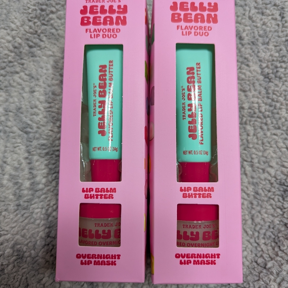 Trader Joe's Jelly Bean Lip Duo - Set Of 2 BNWT